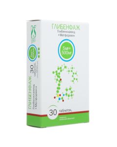 Glibe klamyd, - Glibenfage tablets coated. captivity. about. 5 mg + 500 mg 30 pcs. texas Pharmacy Online - texas.buy-pharm.com