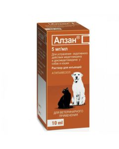 Atypamezol - Alzan injection solution vial of 10 ml (BET) 10 ml (BET) texas Pharmacy Online - texas.buy-pharm.com