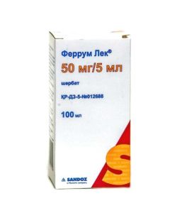 iron III hydroxide polymaltozat - Ferrum Lek syrup 50 mg / 5 ml, 100 ml texas Pharmacy Online - texas.buy-pharm.com