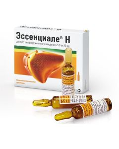 Phospholipids - Essentiale Rr solution for iv. enter 250 mg / 5 ml 5 ml ampoules 5 pcs. texas Pharmacy Online - texas.buy-pharm.com