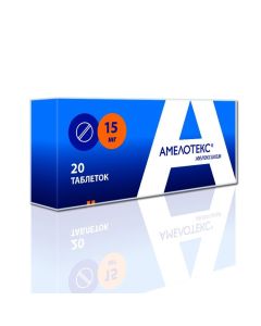 meloxicam - Amelotex tablets 15 mg, 20 pcs. texas Pharmacy Online - texas.buy-pharm.com