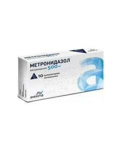metronidazole - Metronidazole vaginal suppositories 500 mg 10 pcs. texas Pharmacy Online - texas.buy-pharm.com