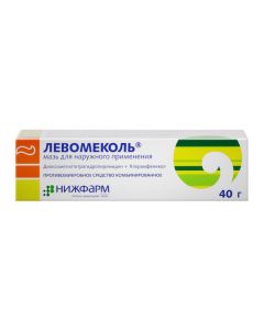 Metylsalytsylat, Levomentol, Chloramphenicol - Levomekol ointment, 40 g texas Pharmacy Online - texas.buy-pharm.com