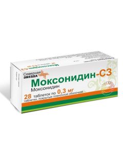 Moksonydyn - Moxonidine-SZ tablets coated.pl.ob. 0.3 mg, 28 pcs. texas Pharmacy Online - texas.buy-pharm.com