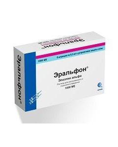 epoetyn alpha - Eralfon solution for iv and sc administration of 1000 IU 0.3 ml syringe with a device. needle protection 6 pcs. texas Pharmacy Online - texas.buy-pharm.com
