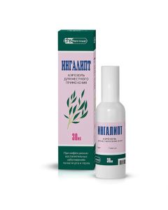 peppermint Edible oil, Sulfanylamide, Sulfathiazole, Timol, Eucalyptus prutovid leaf oil - Inhalipt aerosol 30 ml texas Pharmacy Online - texas.buy-pharm.com