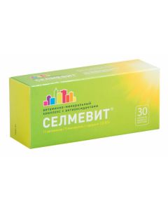 Polyvytamyn , Myneral - Selmevit tablets, 30 pcs. texas Pharmacy Online - texas.buy-pharm.com