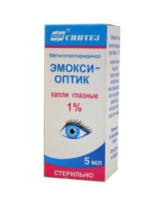 Targets Letylpyridinol - Emoxy-optic eye drops 1%, 5 ml texas Pharmacy Online - texas.buy-pharm.com