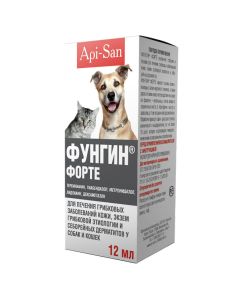 terbinafine, thiabendazole, metronidazole, lidocaine, dexamethasone - Fungin Forte solution for external use plastic bottle dropper Api-San (BET) 12 ml texas Pharmacy Online - texas.buy-pharm.com