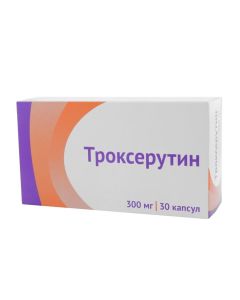 Troxerutin - Troxerutin capsules 300 mg, 30 mg. texas Pharmacy Online - texas.buy-pharm.com