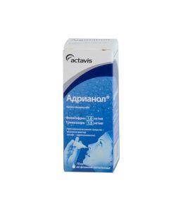 Trymazolyn, phenylephrine - Adrianol nasal drops 10 ml texas Pharmacy Online - texas.buy-pharm.com