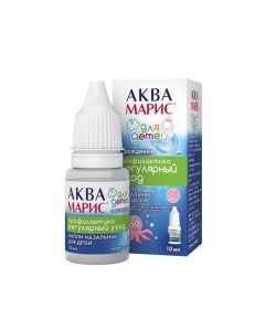 Water Adryatycheskoho sea with naturaln my mykroelementamy - Aqua Maris nasal drops for children, 10 ml texas Pharmacy Online - texas.buy-pharm.com
