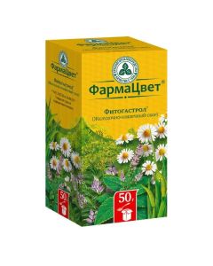 Air rhizomes, peppermint leaves, chamomile flowers, licorice roots, dill fruits - Phytogastrol gastrointestinal collection pack, 50 g texas Pharmacy Online - texas.buy-pharm.com