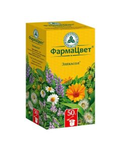 Calendula medicine flowers, chamomile flowers, licorice roots, herbs herbs, sage leaves, eucalyptus leaves - Elekasol collection pack, 50 g texas Pharmacy Online - texas.buy-pharm.com