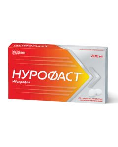 ibuprofen - Nurofast tablets coated.pl.ob. 200 mg 20 pcs. texas Pharmacy Online - texas.buy-pharm.com