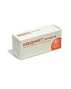 isosortexase dinitrate - Cardicet retard tablets 20 mg, 50 pcs. texas Pharmacy Online - texas.buy-pharm.com