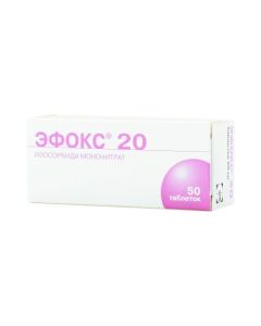 isosortexase mononitrate - Efox tablets 20 mg, 50 pcs. texas Pharmacy Online - texas.buy-pharm.com