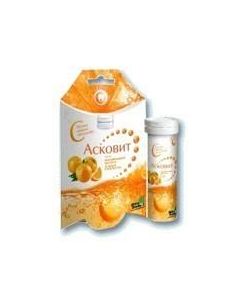 Askorbynovaya kyslota - Ascovite effervescent tablets, orange 1 g, 10 pcs. texas Pharmacy Online - texas.buy-pharm.com