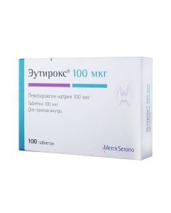 levothyroxine sodium - Eutiroks 100 tablets 100 mcg, 100 pcs. texas Pharmacy Online - texas.buy-pharm.com