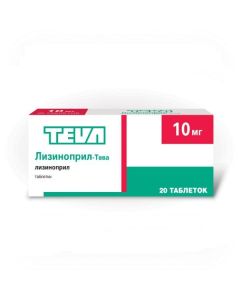 lisinopril - Lisinopril-Teva tablets 10 mg 20 pcs. texas Pharmacy Online - texas.buy-pharm.com