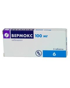 mebendazole - Vermox tablets 100 mg, 6 pcs. texas Pharmacy Online - texas.buy-pharm.com
