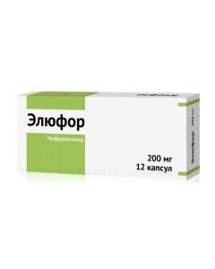 nifuroxazide - Eluphor capsules 200 mg 12 pcs. texas Pharmacy Online - texas.buy-pharm.com