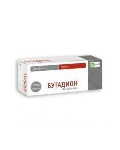 phenylbutazone - Butadione tablets 150 mg, 20 pcs. texas Pharmacy Online - texas.buy-pharm.com
