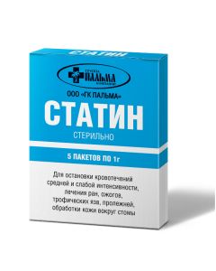 Statin - Statin hemostatic powder 1 g, 5 pcs. texas Pharmacy Online - texas.buy-pharm.com