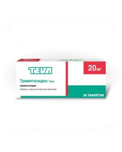 trimethazidine - Trimetazidine-Teva tablets are coated.pl.ob. 20 mg 30 pcs. texas Pharmacy Online - texas.buy-pharm.com