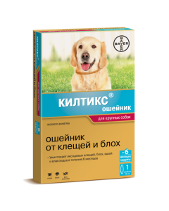 Propoxur, flumetrin - Kiltiks Collar for large dogs 66 cm-70cm (BET) 1 pc. texas Pharmacy Online - texas.buy-pharm.com