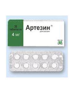 doxazosin - Artesin tablets 2 mg, 30 pcs. texas Pharmacy Online - texas.buy-pharm.com