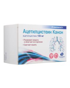 acetylcysteine - Acetylcysteine Canon granules for preparations. solution for oral administration 100 mg texas Pharmacy Online - texas.buy-pharm.com