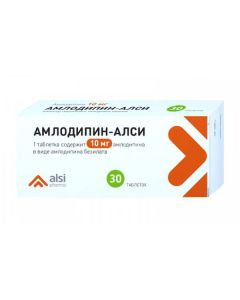 amlodipine - Amlodipine-ALSI tablets 10 mg, 30 pcs. texas Pharmacy Online - texas.buy-pharm.com