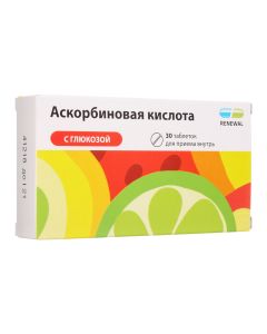 ascorbic acid, dextrose - Renewal ascorbic acid with glucose tablets 30 pcs. texas Pharmacy Online - texas.buy-pharm.com