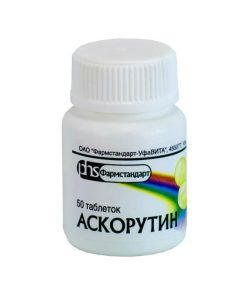 ascorbic acid, rutoside - Ascorutin tablets 50 pcs. texas Pharmacy Online - texas.buy-pharm.com