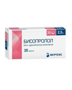 bisoprolol - Bisoprolol tablets coated. 2.5 mg 30 pcs. texas Pharmacy Online - texas.buy-pharm.com