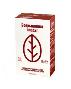 Boyar shnyka fruits - Hawthorn filter packs fruits 20 pcs. texas Pharmacy Online - texas.buy-pharm.com