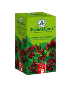 Boyar shnyka plod - Hawthorn fruits pack, 75 g texas Pharmacy Online - texas.buy-pharm.com