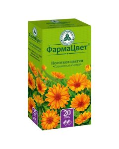 Calendula medicine. flowers - Calendula (Marigold) flowers filter pack 1.5 g, 20 pcs. texas Pharmacy Online - texas.buy-pharm.com