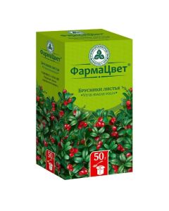Cranberries leaves - Lingonberries leaves pack, 50 g texas Pharmacy Online - texas.buy-pharm.com