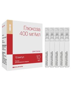 Dextrose - Glucose-SOLOpharm Politvist rr for in / veins. enter 400 mg / ml 10 ml ampoules 10 pcs. texas Pharmacy Online - texas.buy-pharm.com