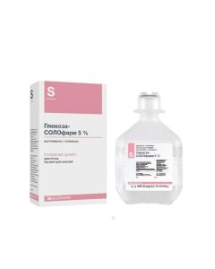 Dextrose - Glucose-SOLOpharm Polyflack Domus 5% plastic 400 ml texas Pharmacy Online - texas.buy-pharm.com
