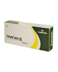 Dicycloverine, Paracetamol - Trigan-D tablets 10 pcs. texas Pharmacy Online - texas.buy-pharm.com