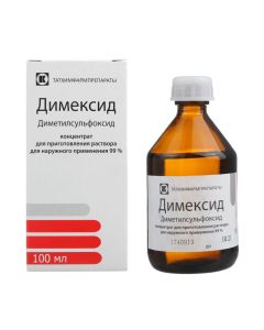 Dimethyl sulfoxide - Dimexide bottles, 100 ml texas Pharmacy Online - texas.buy-pharm.com