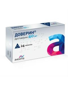 Drotaverine - Doverin tablets 40 mg 24 pcs. texas Pharmacy Online - texas.buy-pharm.com
