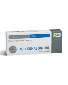 Fluconazole - Fluconazole-OBL capsules 150 mg 2 pcs. texas Pharmacy Online - texas.buy-pharm.com