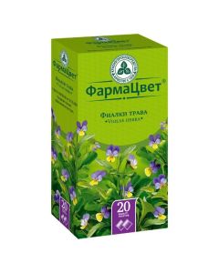 Fyalky trehtsvetnoy and polevoy grass - Violets grass filter packs, 1.5 g, 20 pcs. texas Pharmacy Online - texas.buy-pharm.com