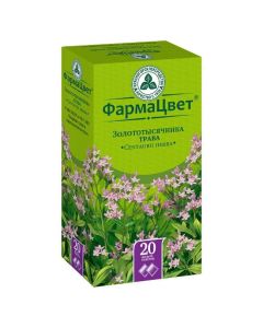 Golden-weed grass - Centaury grass filter bags 1.5 g, 20 pcs. texas Pharmacy Online - texas.buy-pharm.com