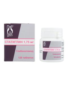 Hlybenklamyd - Statiglyn tablets 1.75 mg 120 pcs. texas Pharmacy Online - texas.buy-pharm.com