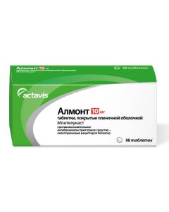 montelukast - Almont tablets are covered.pl.ob. 10 mg 98 pcs. texas Pharmacy Online - texas.buy-pharm.com